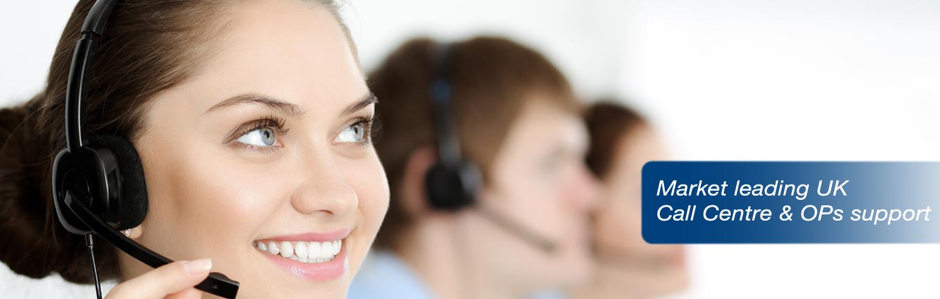 Marketet leading Call Centre and OPs support-UK & international call centre services